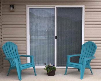 Patio at walker estates apartments, georgia, 30906